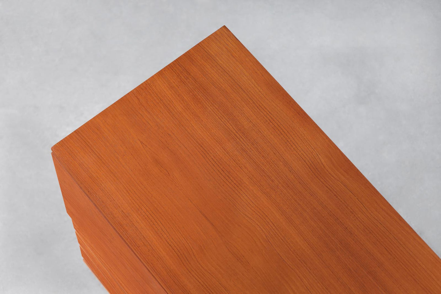 Monumental Teak Tambour Door Sideboard by H.W. Klein for Bramin