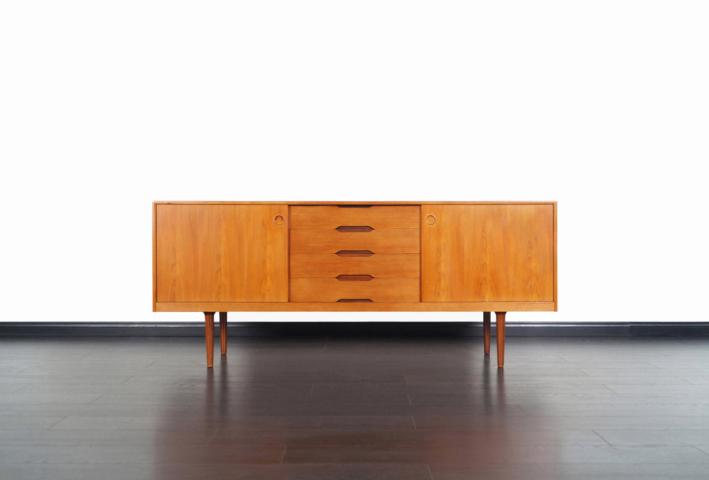 Norwegian Teak Credenza by Alf Aarseth