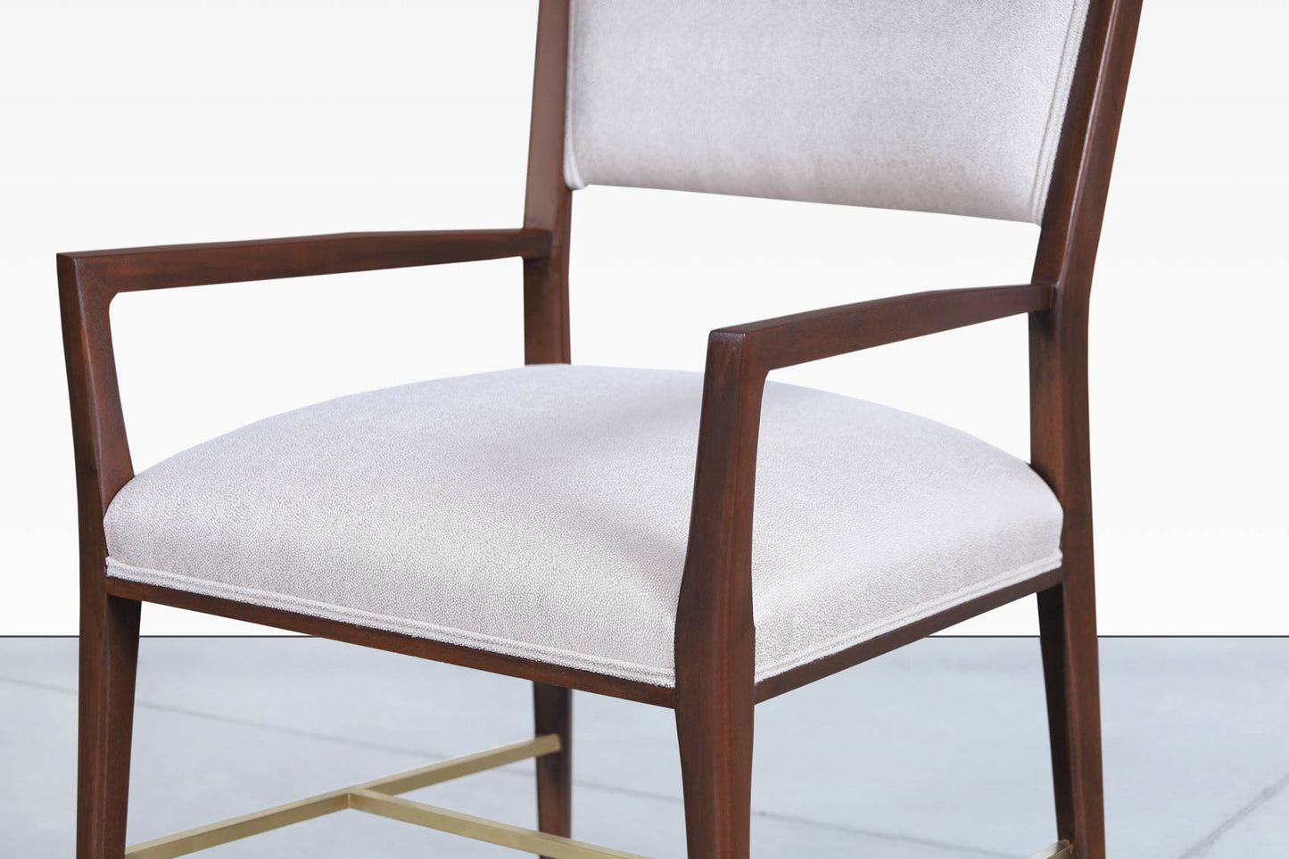 Paul McCobb "Irwin Collection" Dining Chairs with Brass Accents