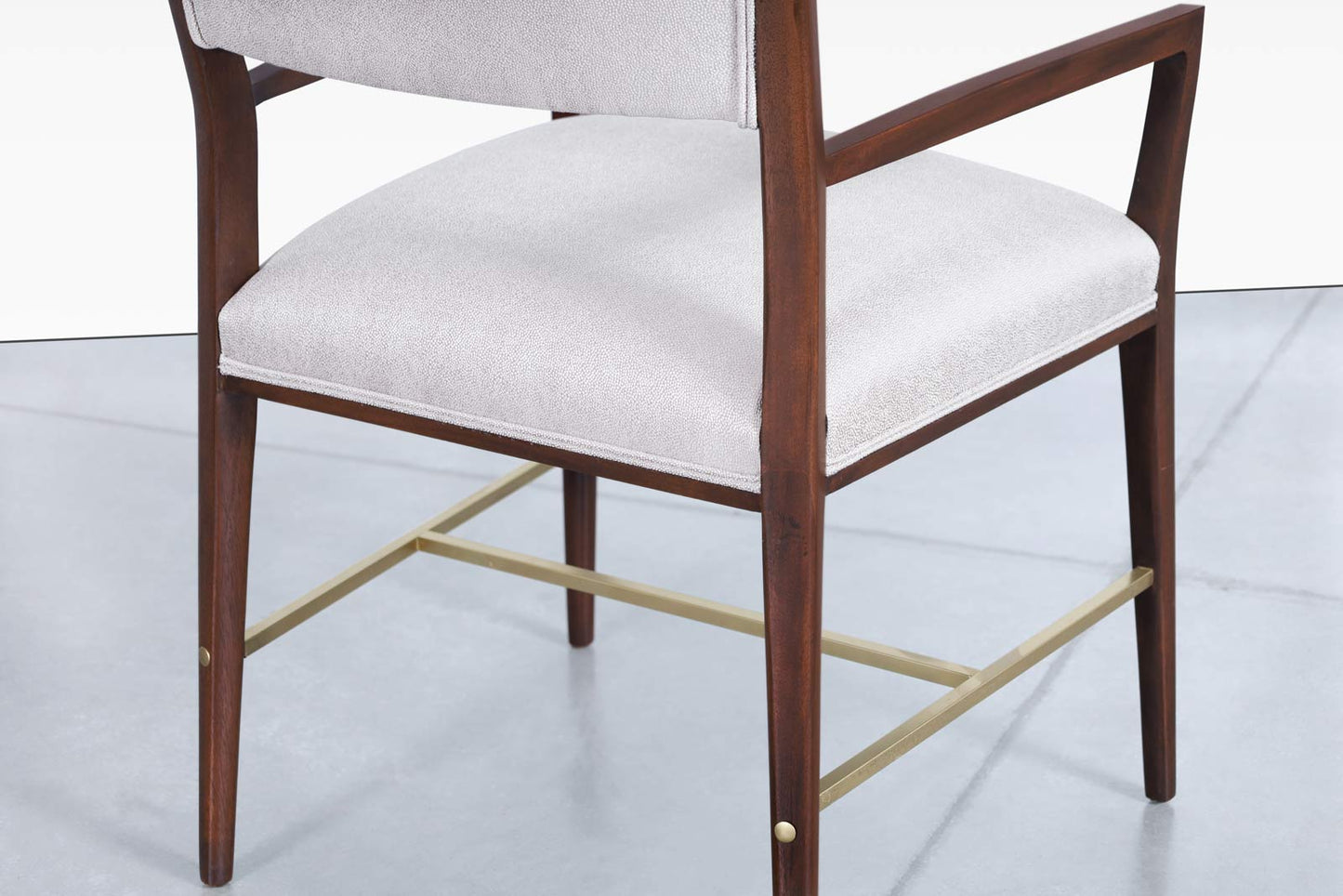 Paul McCobb "Irwin Collection" Dining Chairs with Brass Accents