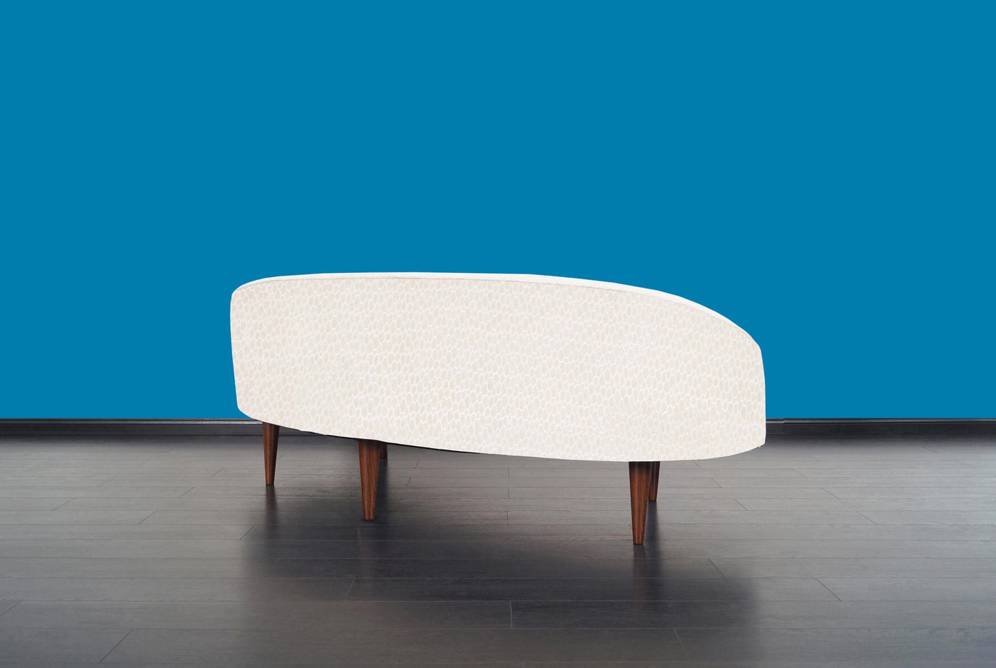 Mid-Century Modern "Cloud" Walnut Sofa by Adrian Pearsall