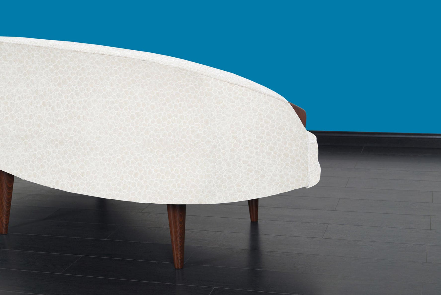 Mid-Century Modern "Cloud" Walnut Sofa by Adrian Pearsall