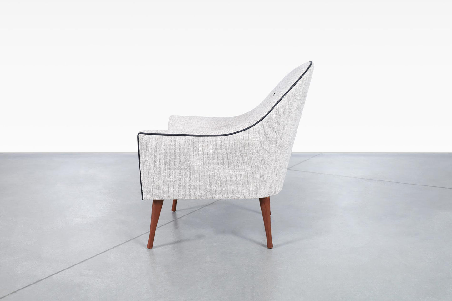 Rare Walnut Lounge Chairs by Paul McCobb for Widdicomb