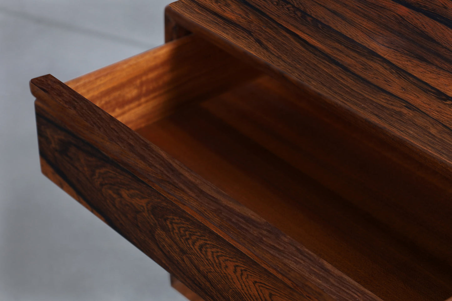 Scandinavian Modern Brazilian Rosewood Nightstands by Westnofa