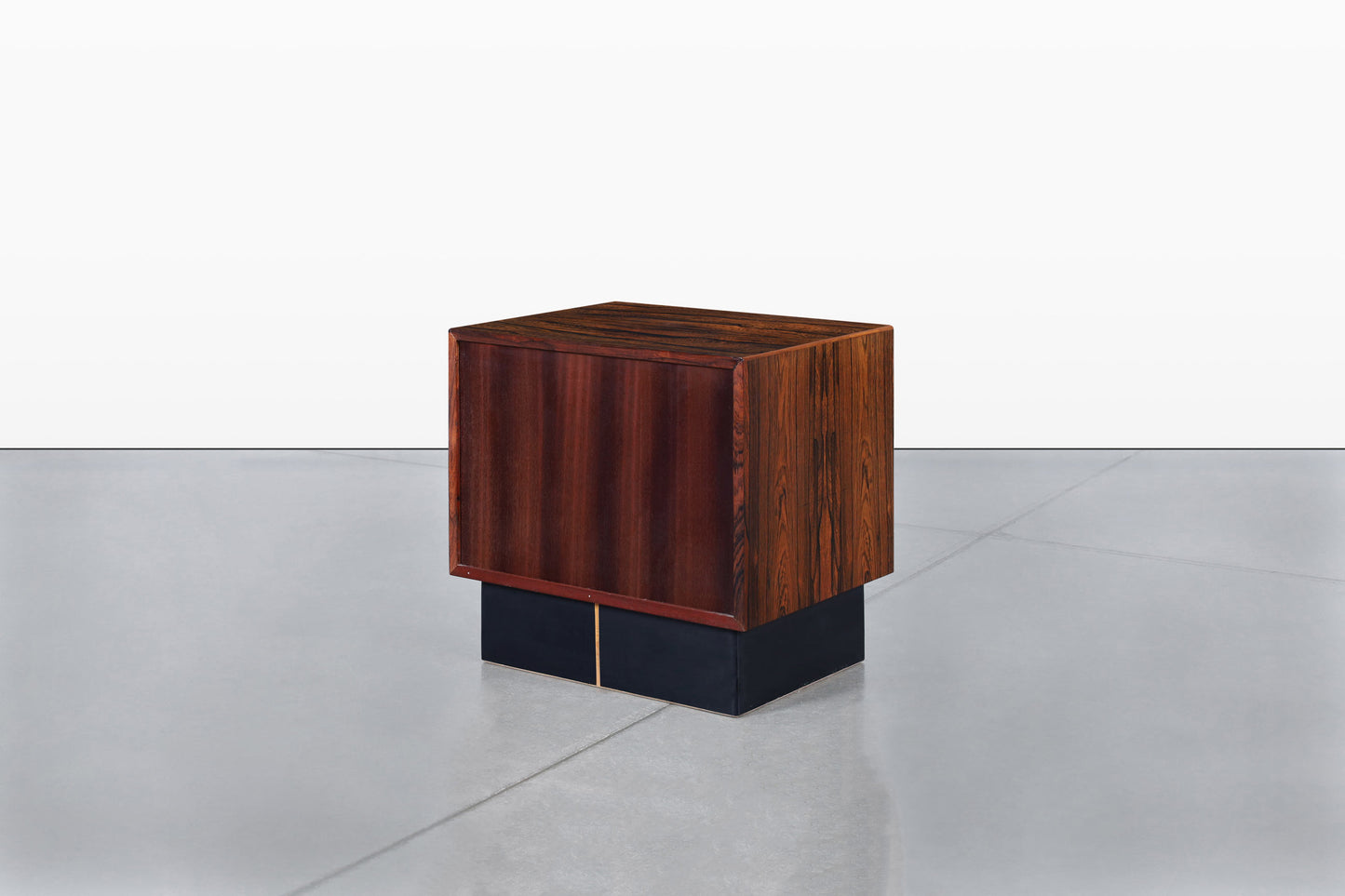 Scandinavian Modern Brazilian Rosewood Nightstands by Westnofa