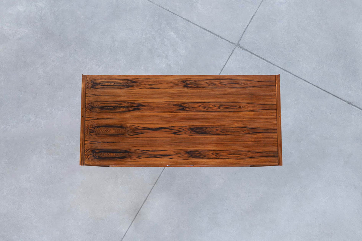 Scandinavian Modern Brazilian Rosewood Small Credenza