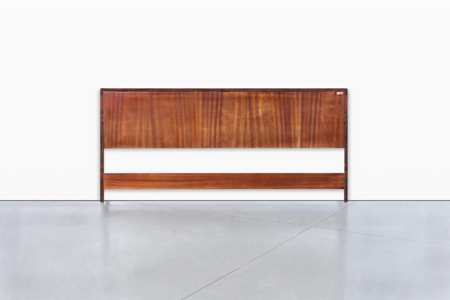 Scandinavian Modern Rosewood King-Size Headboard by Westnofa