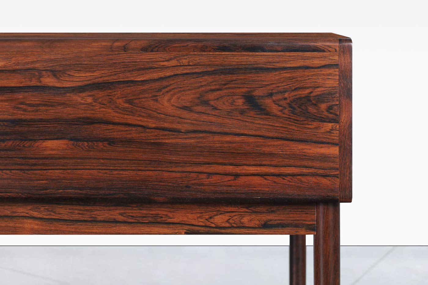 Scandinavian Rosewood Secretary Desk by Brode Blindheim for Sykkylven