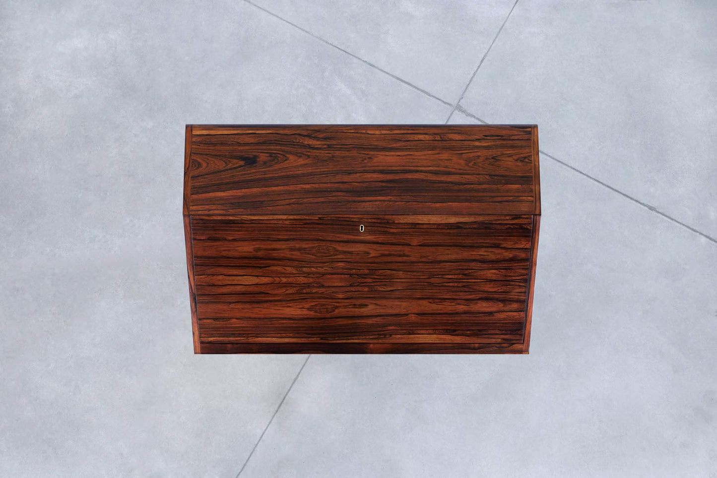 Scandinavian Rosewood Secretary Desk by Brode Blindheim for Sykkylven