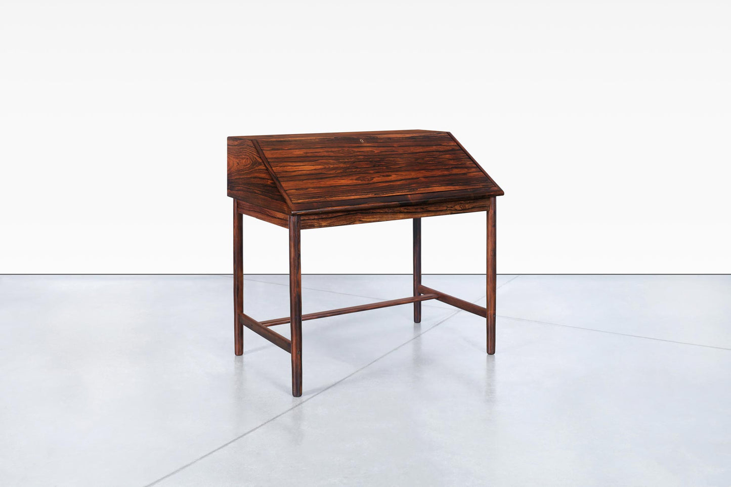 Scandinavian Rosewood Secretary Desk by Brode Blindheim for Sykkylven