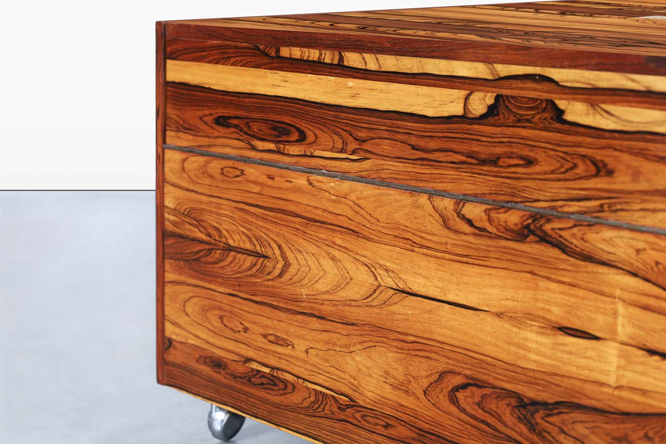 Swedish Jacaranda Bar Cabinet by Gillis Lundgren