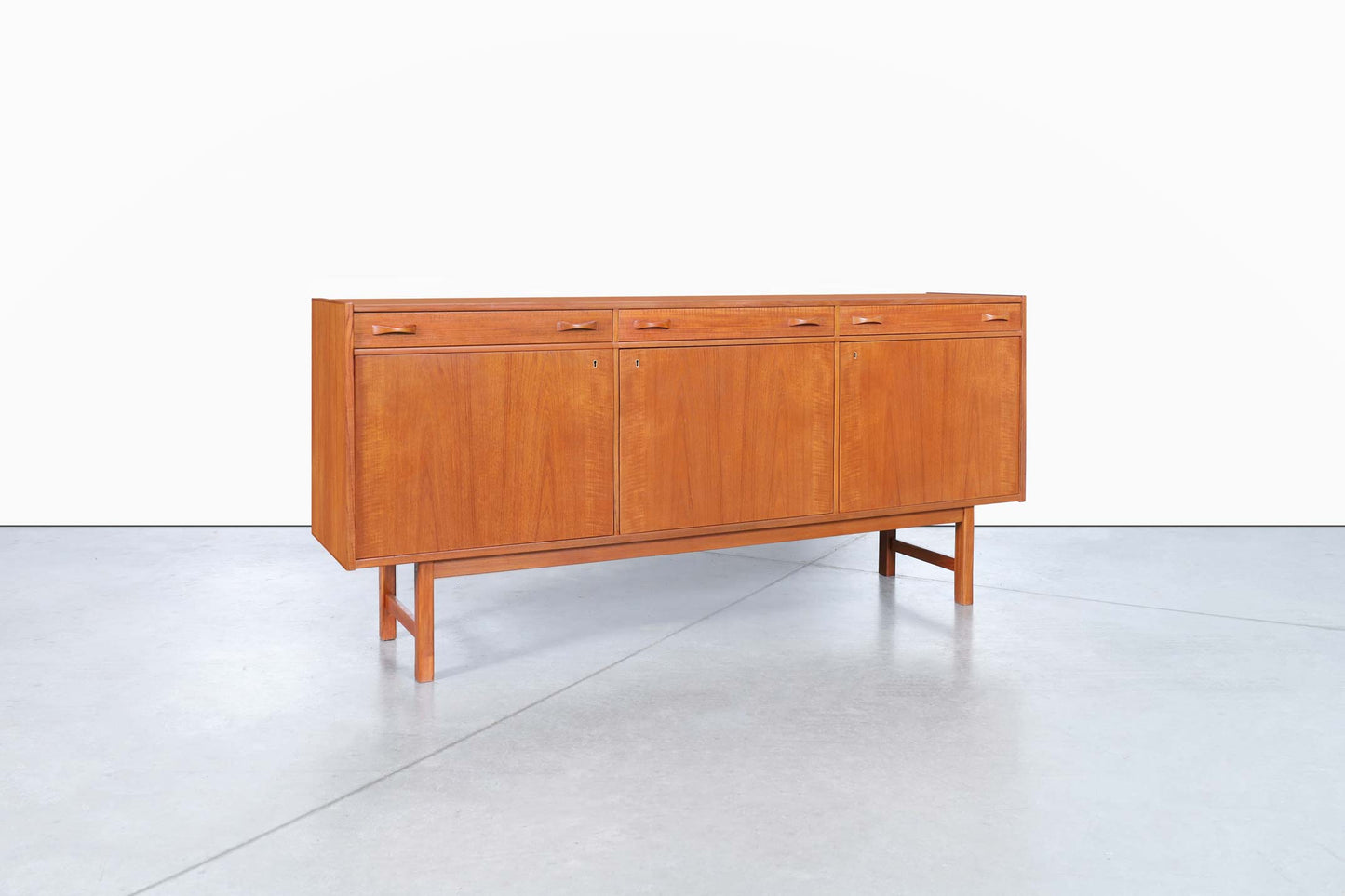 Swedish Teak Credenza by Tage Olofsson for Ulferts Mobler
