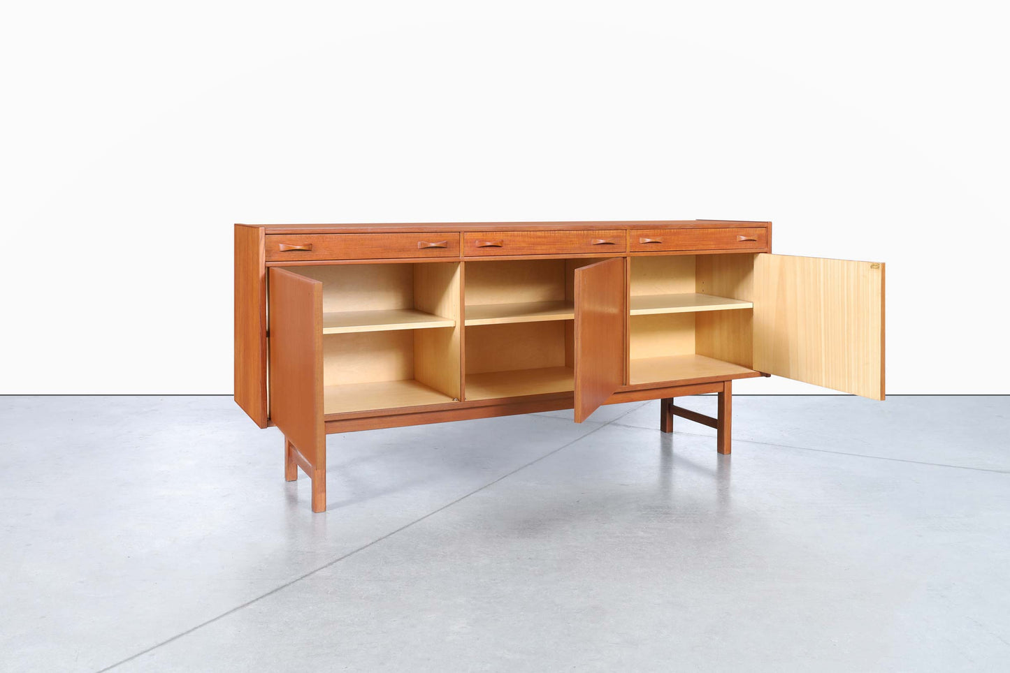 Swedish Teak Credenza by Tage Olofsson for Ulferts Mobler