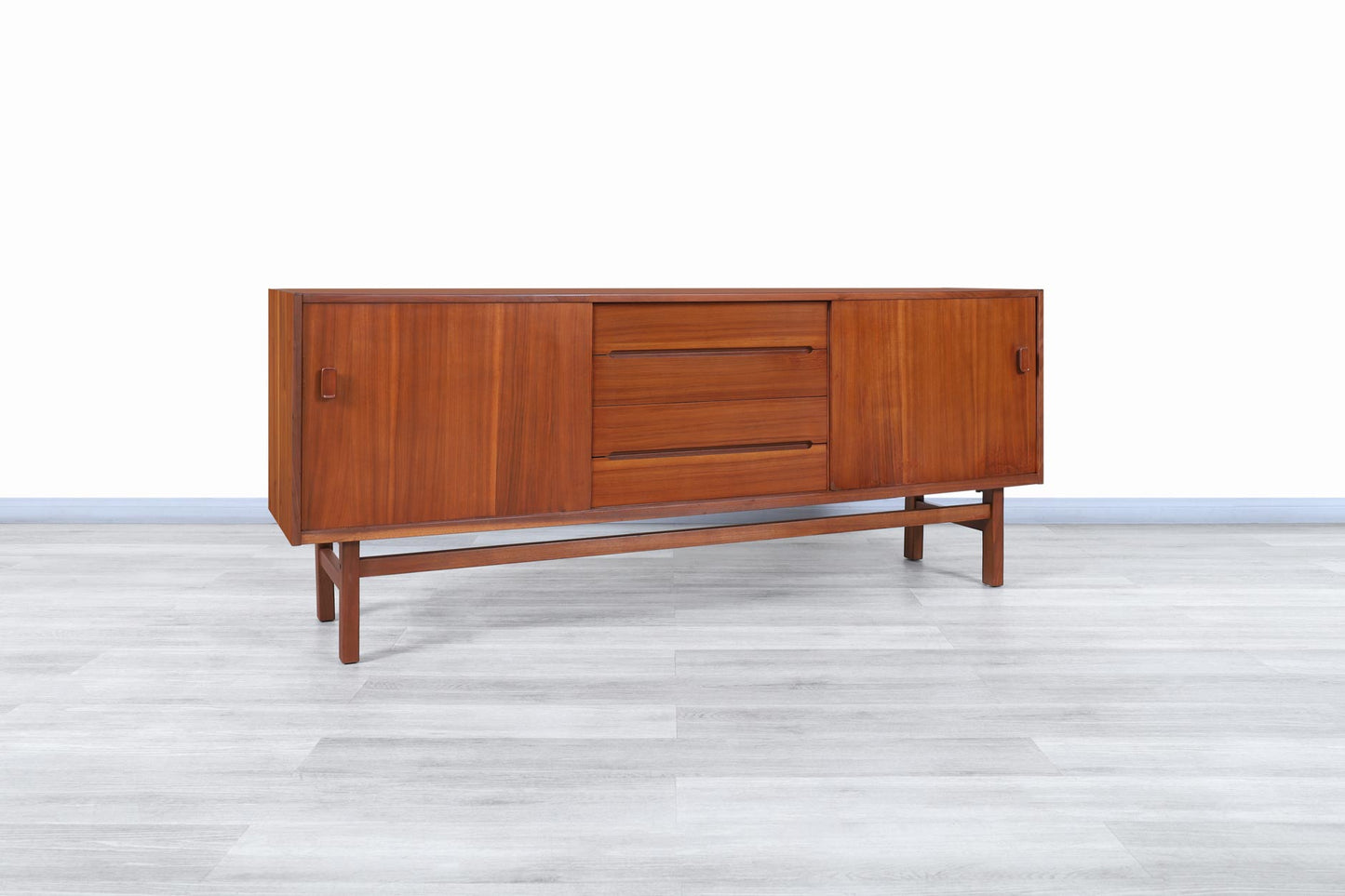 Swedish "Arild" Teak Credenza by Nils Jonsson for Troeds