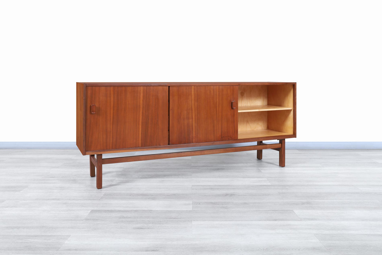 Swedish "Arild" Teak Credenza by Nils Jonsson for Troeds