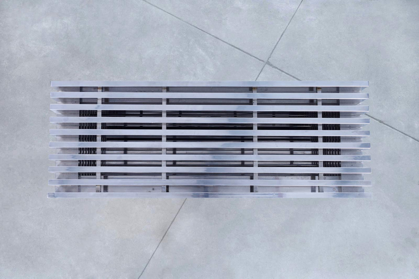 Timothy Oulton Zazenne Stainless Steel Sideboard