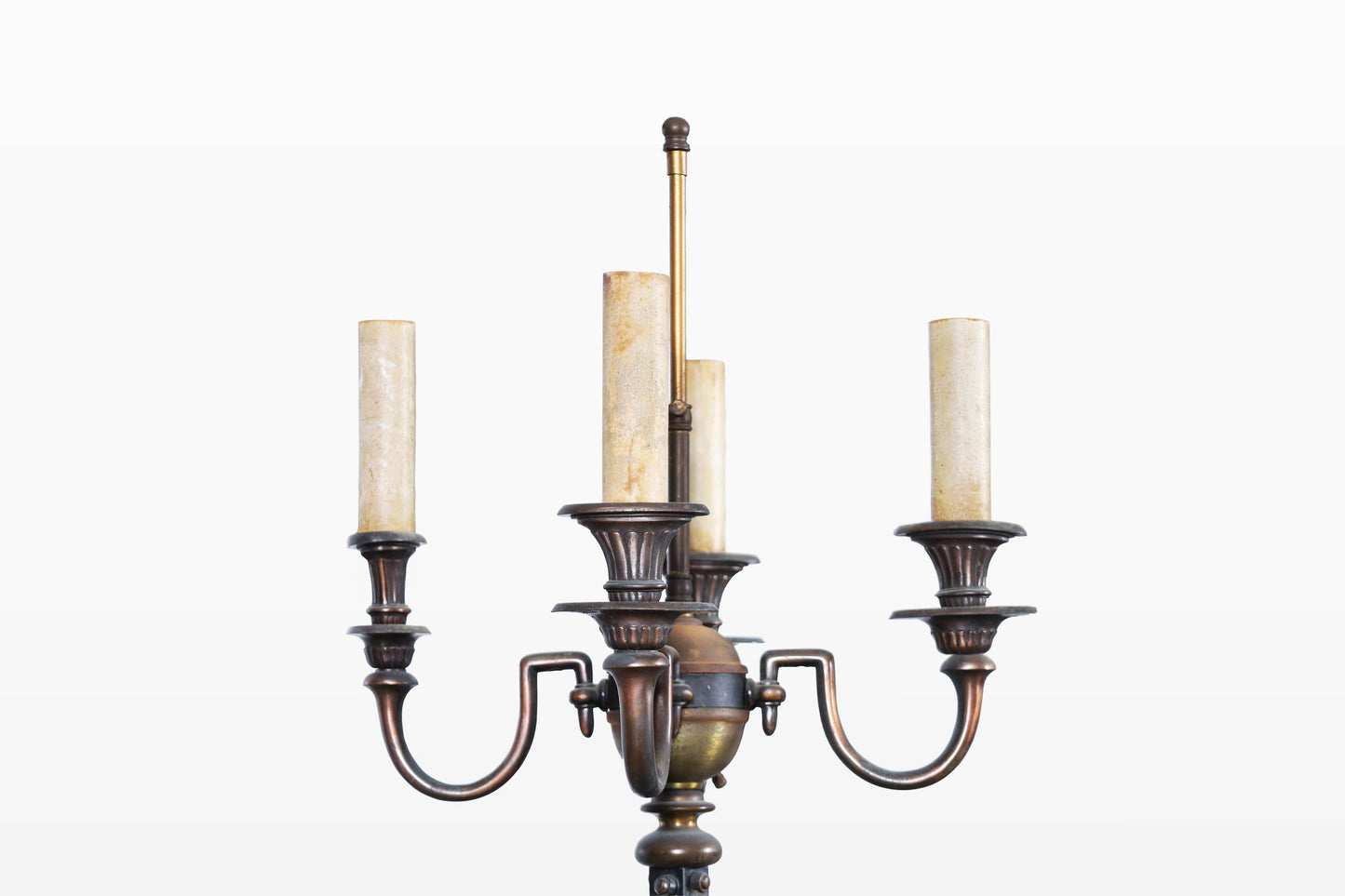 Vintage 19th Century French Bronze Floor Lamp