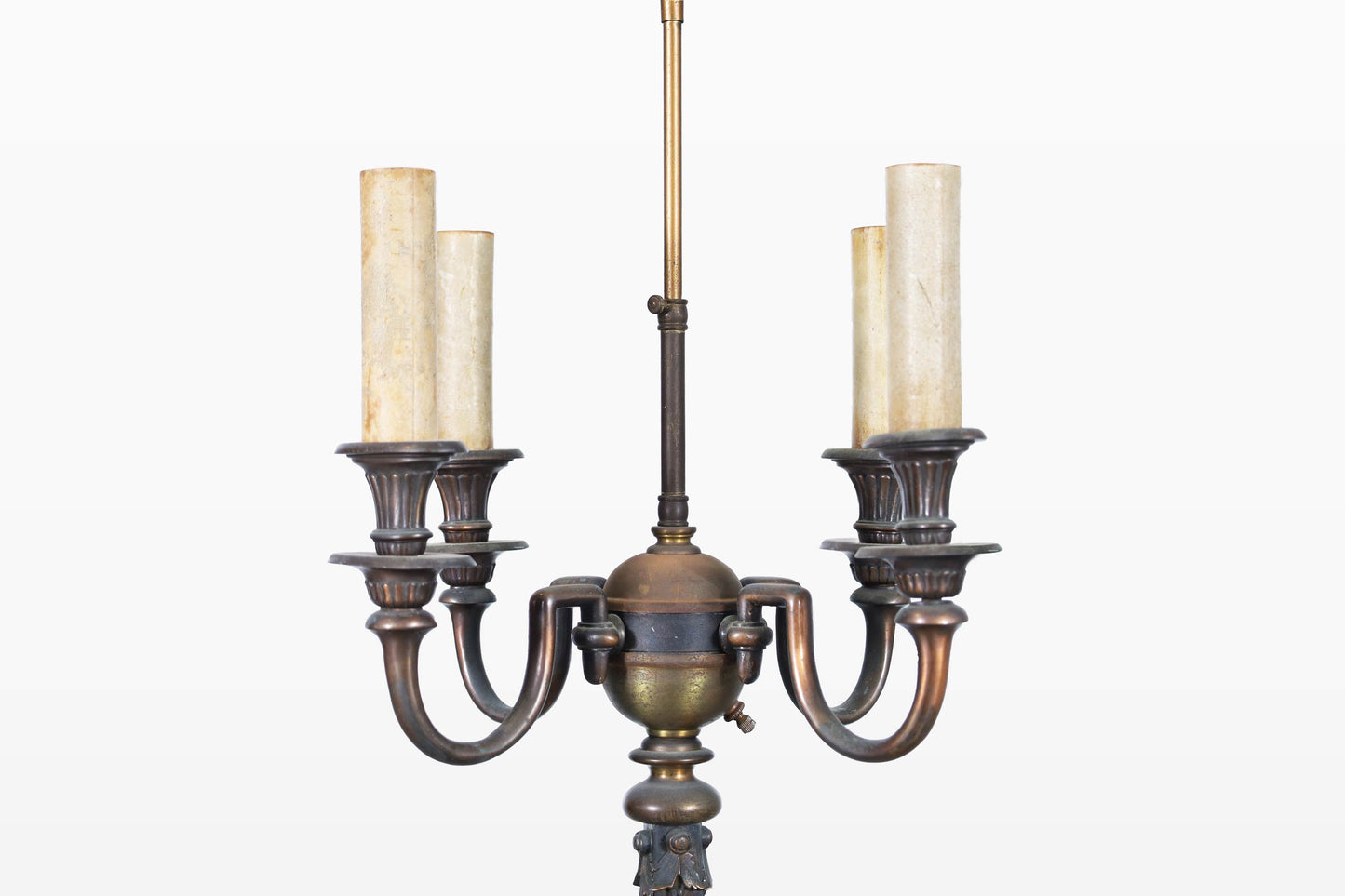 Vintage 19th Century French Bronze Floor Lamp