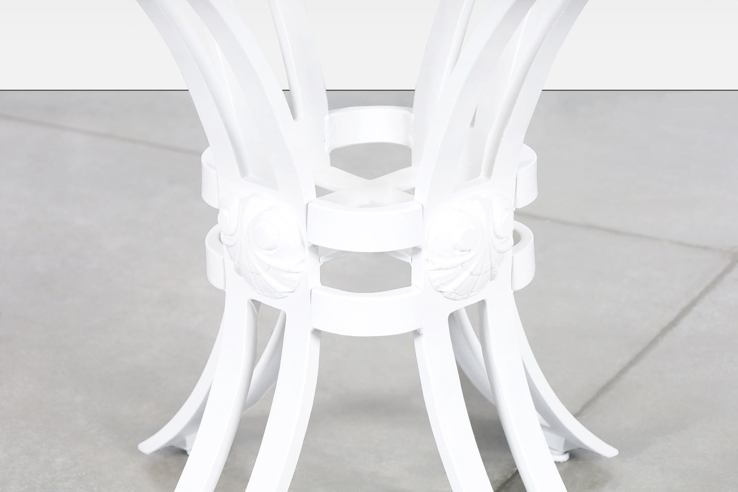 Vintage Aluminum "Shell" Dining Set by Brown Jordan