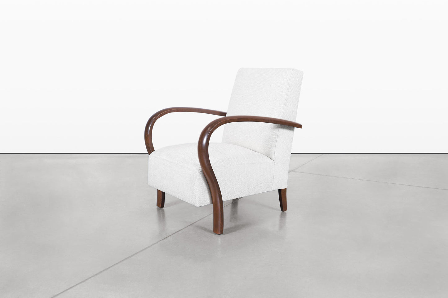 Vintage Art Deco Lounge Chairs Attributed to Jindrich Halabala