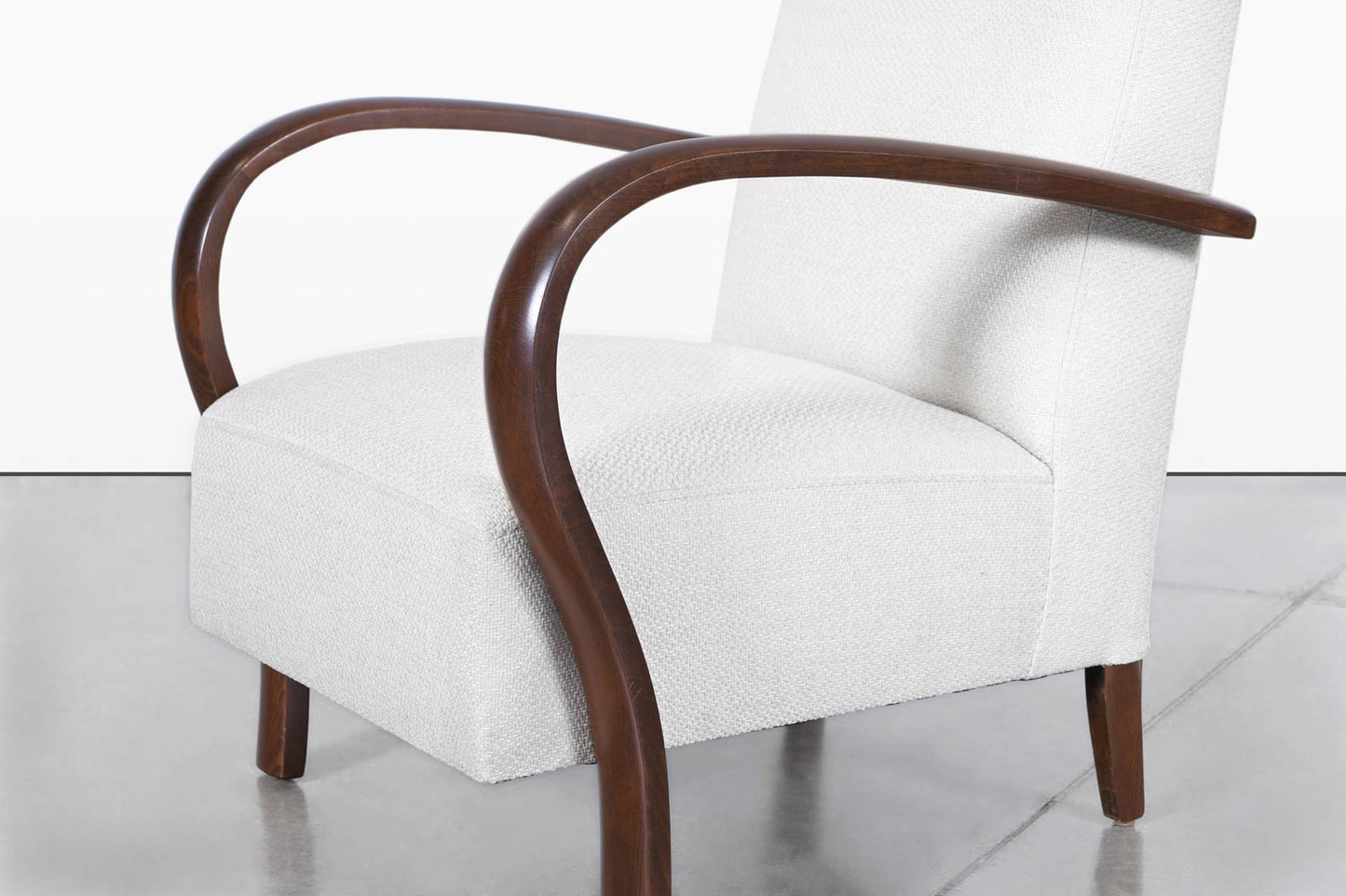 Vintage Art Deco Lounge Chairs Attributed to Jindrich Halabala