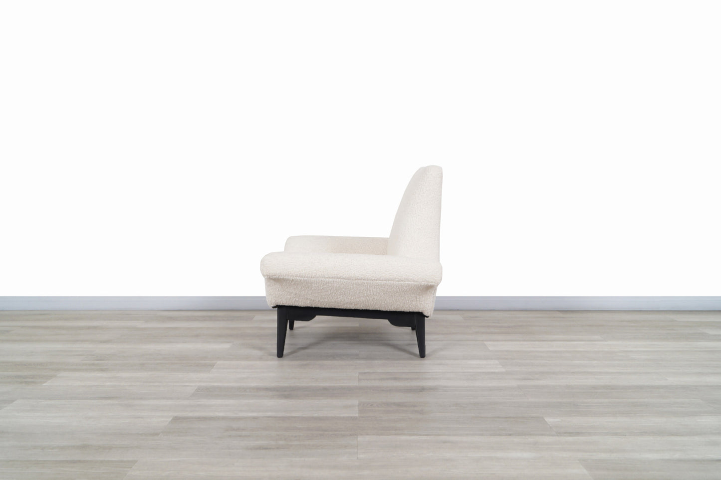 Vintage Boucle "Stingray" Lounge Chairs