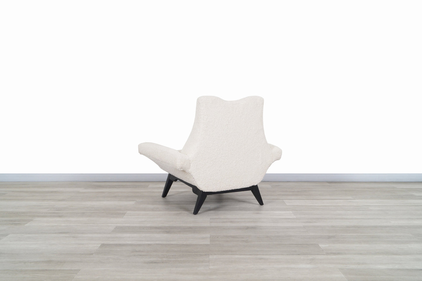 Vintage Boucle "Stingray" Lounge Chairs