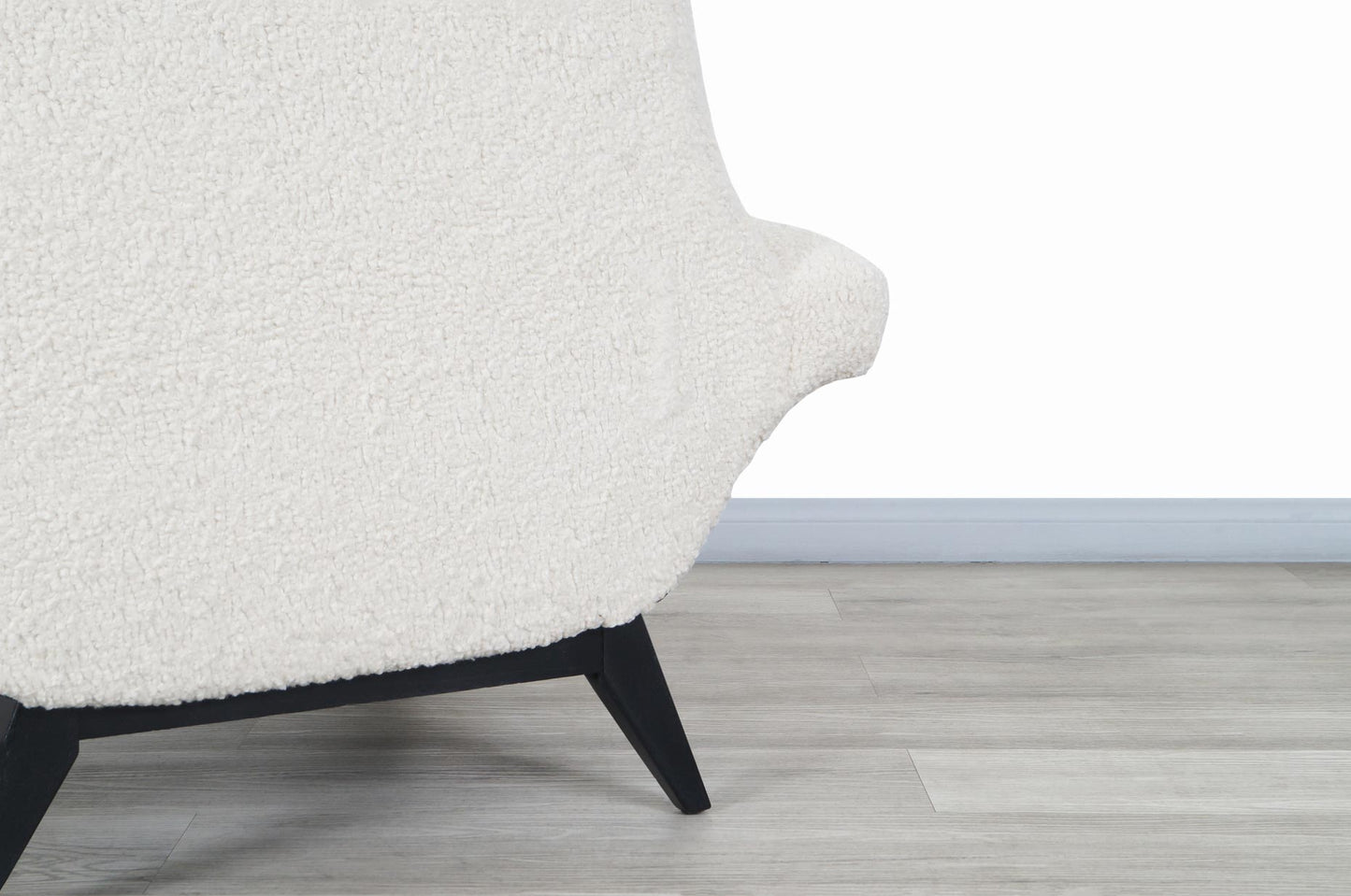 Vintage Boucle "Stingray" Lounge Chairs
