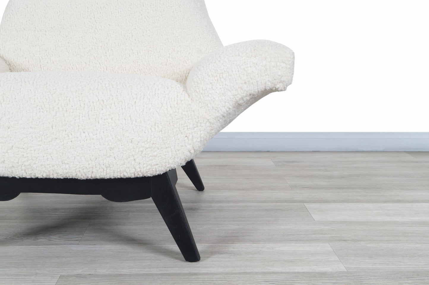 Vintage Boucle "Stingray" Lounge Chairs