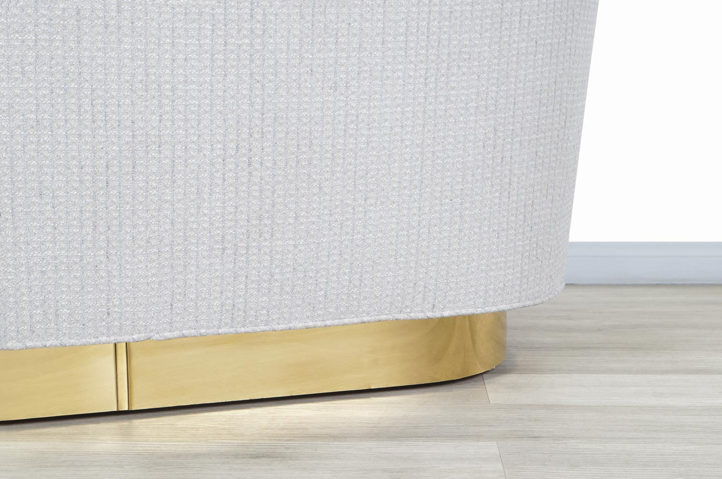 Vintage Brass Loveseat by Milo Baughman for Thayer Coggin