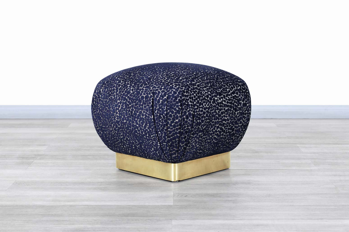 Vintage Brass Stools/Ottomans by Marge Carson