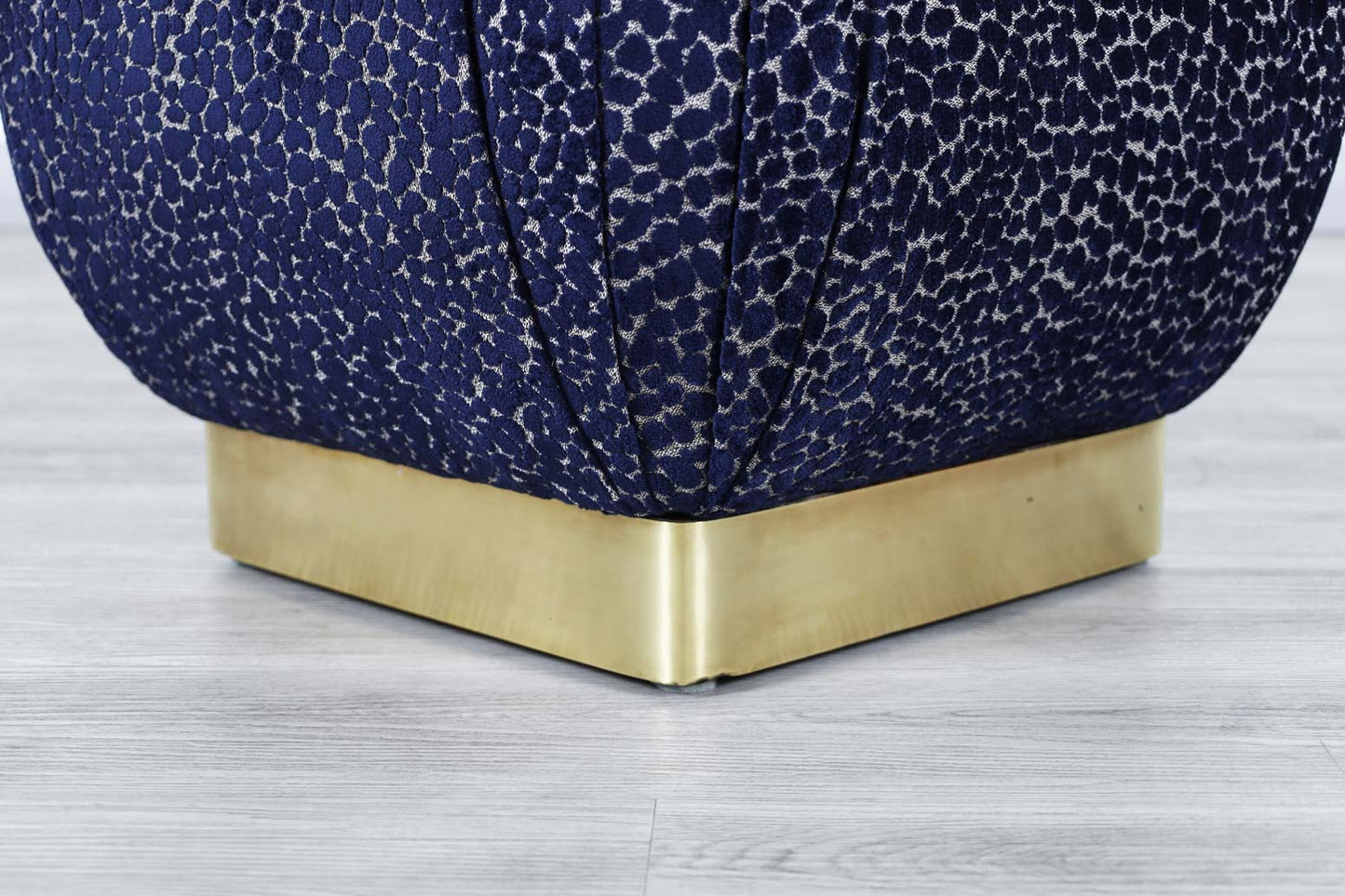 Vintage Marge Carson Brass Stools/Ottomans