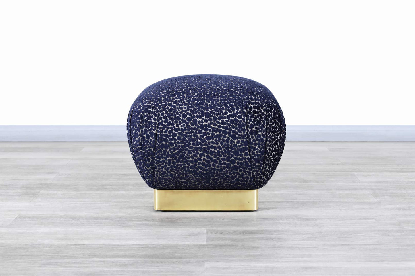 Vintage Brass Stools/Ottomans by Marge Carson