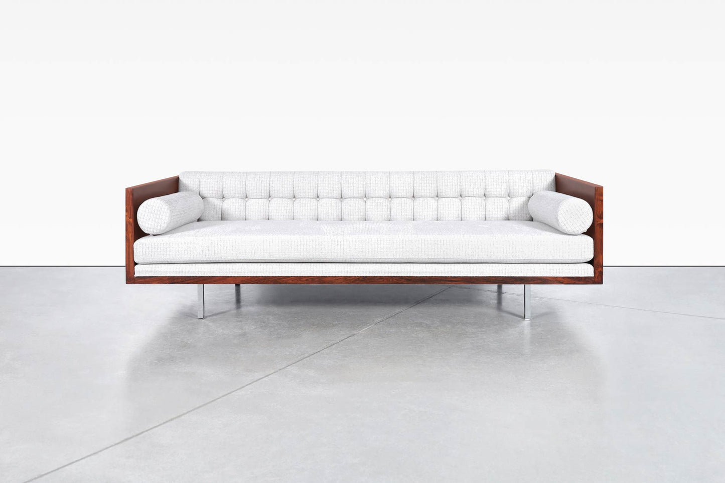 Vintage Brazilian Rosewood Case Sofa by Milo Baughman for Thayer Coggin
