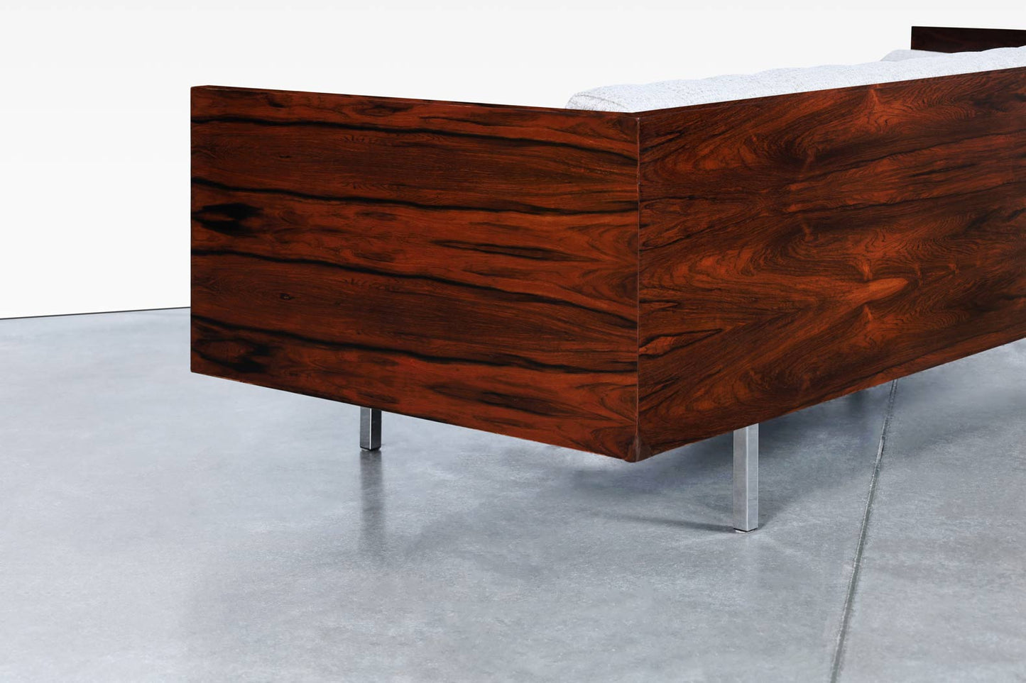 Vintage Brazilian Rosewood Case Sofa by Milo Baughman for Thayer Coggin