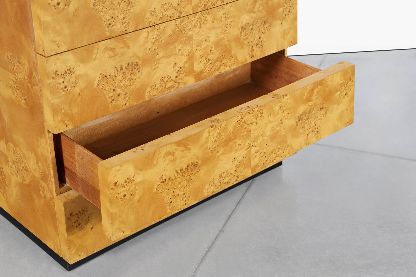 Vintage Burl Wood Chest of Drawers by Arthur Umanoff for Dillingham