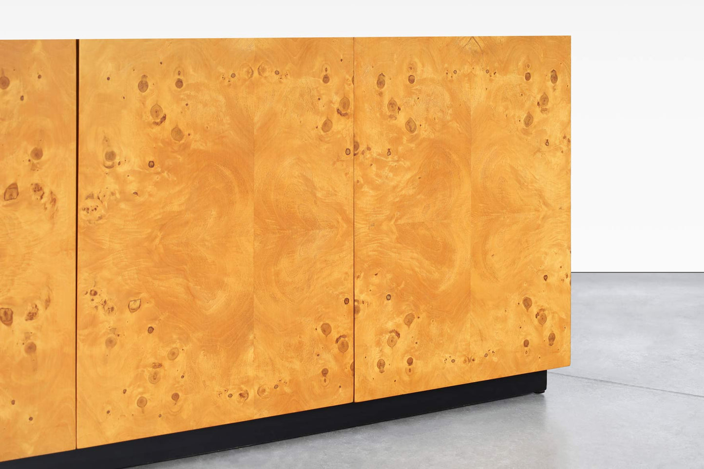 Vintage Burl Wood Credenza by Arthur Umanoff for Dillingham
