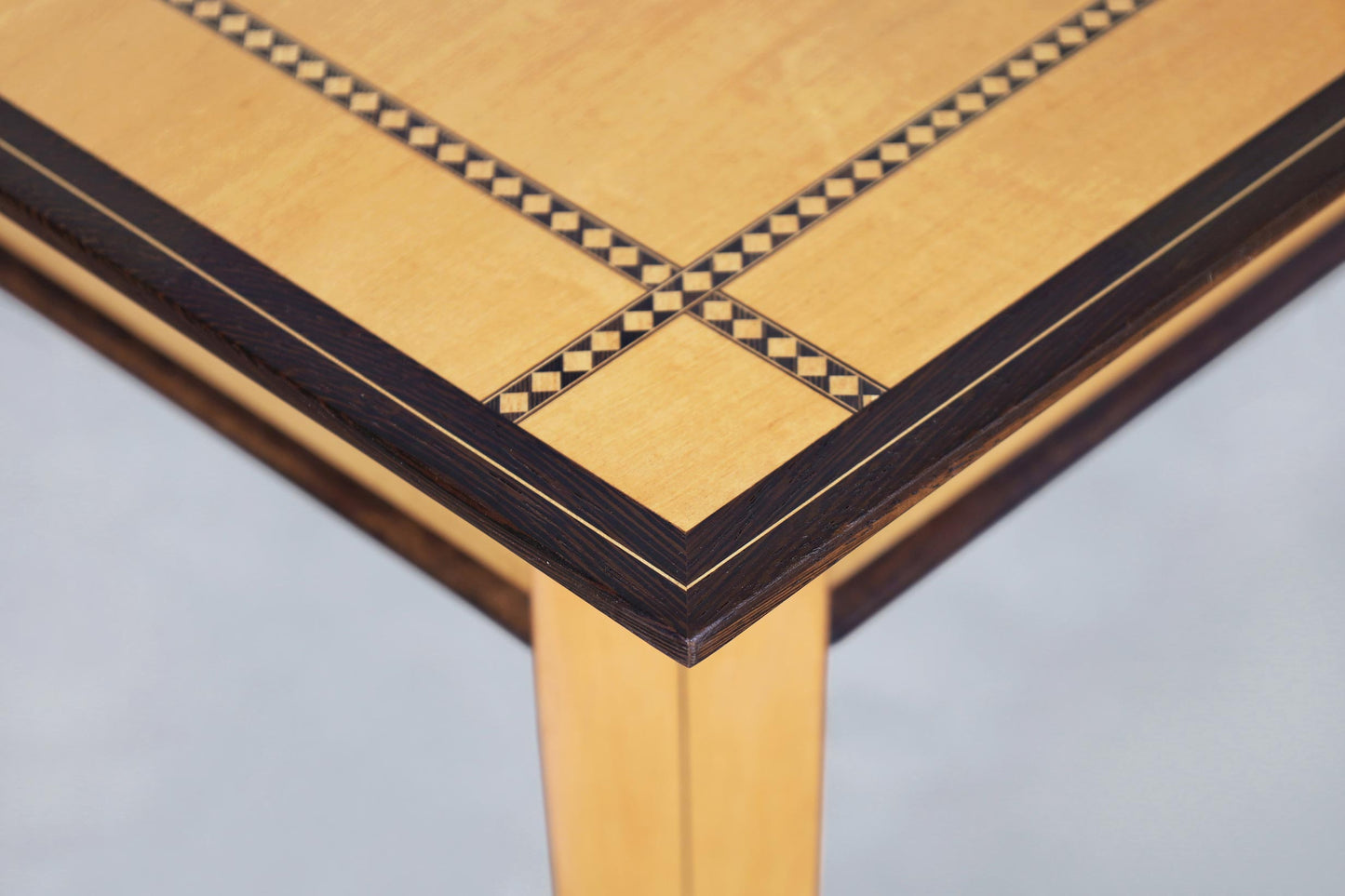 Vintage Custom-Made Birch Desk