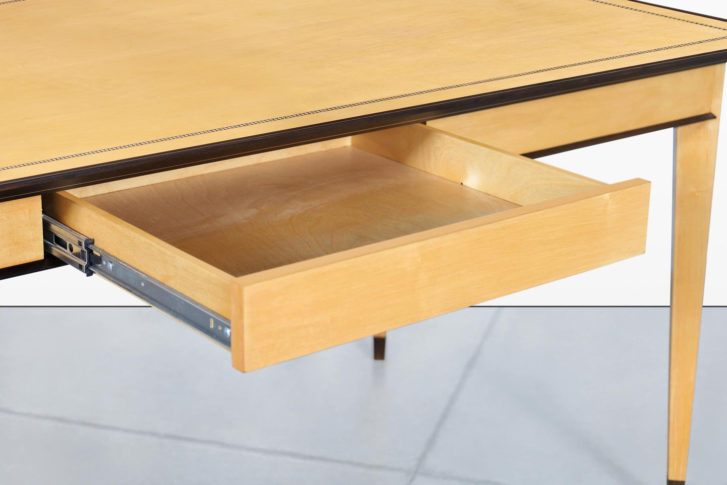 Vintage Custom-Made Birch Desk