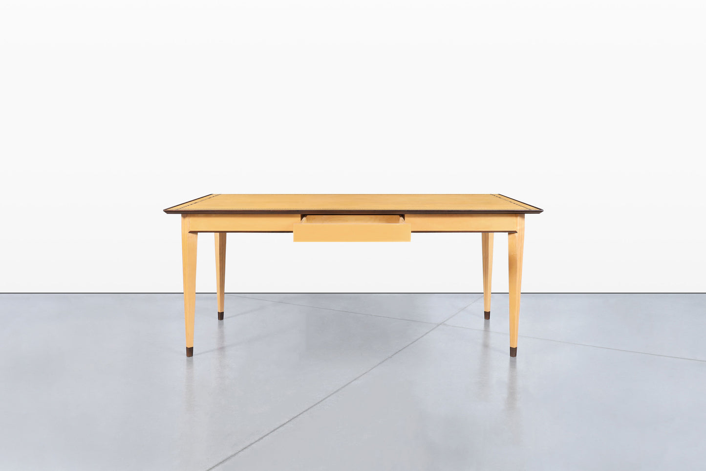 Vintage Custom-Made Birch Desk