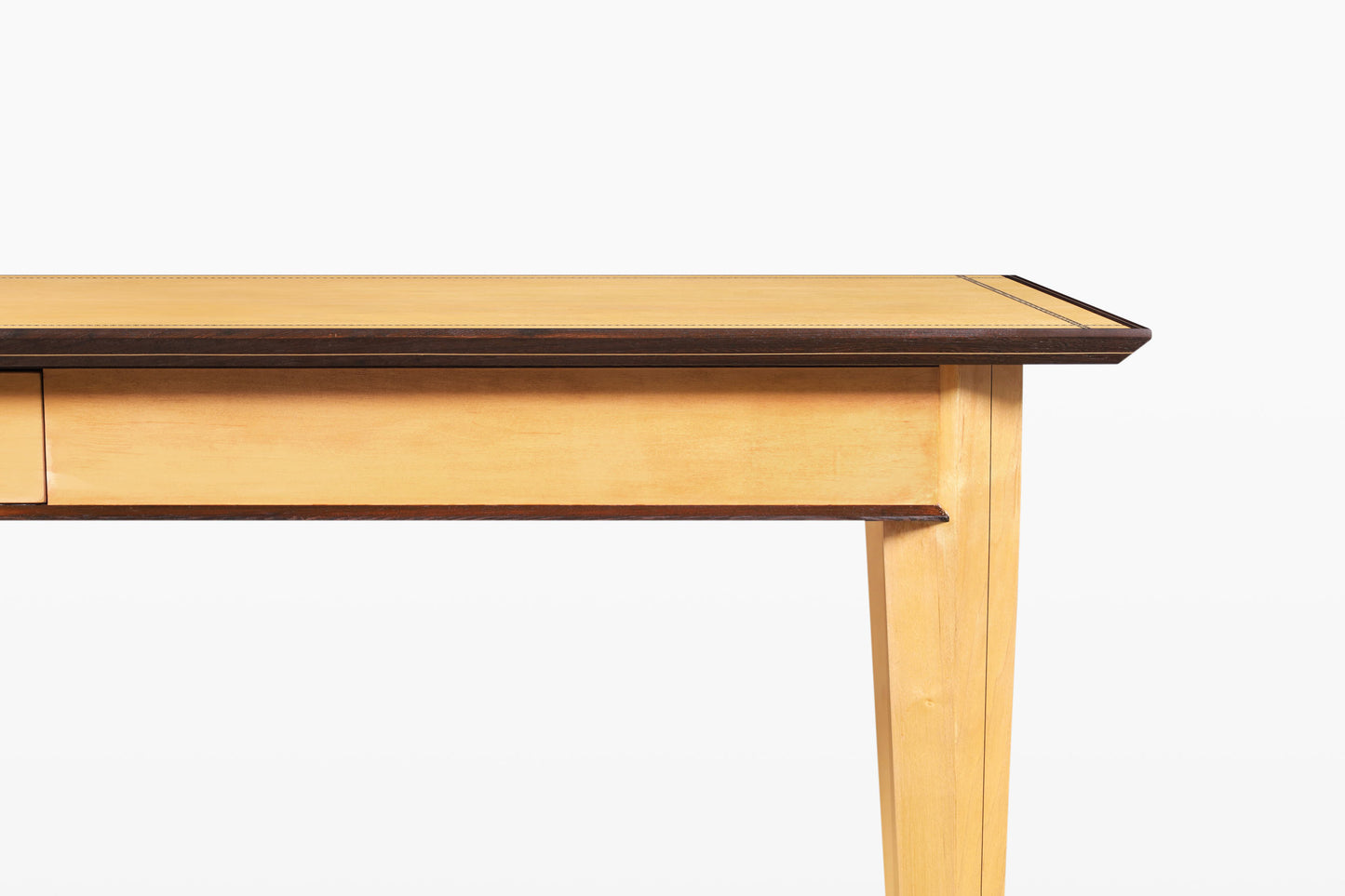 Vintage Custom-Made Birch Desk