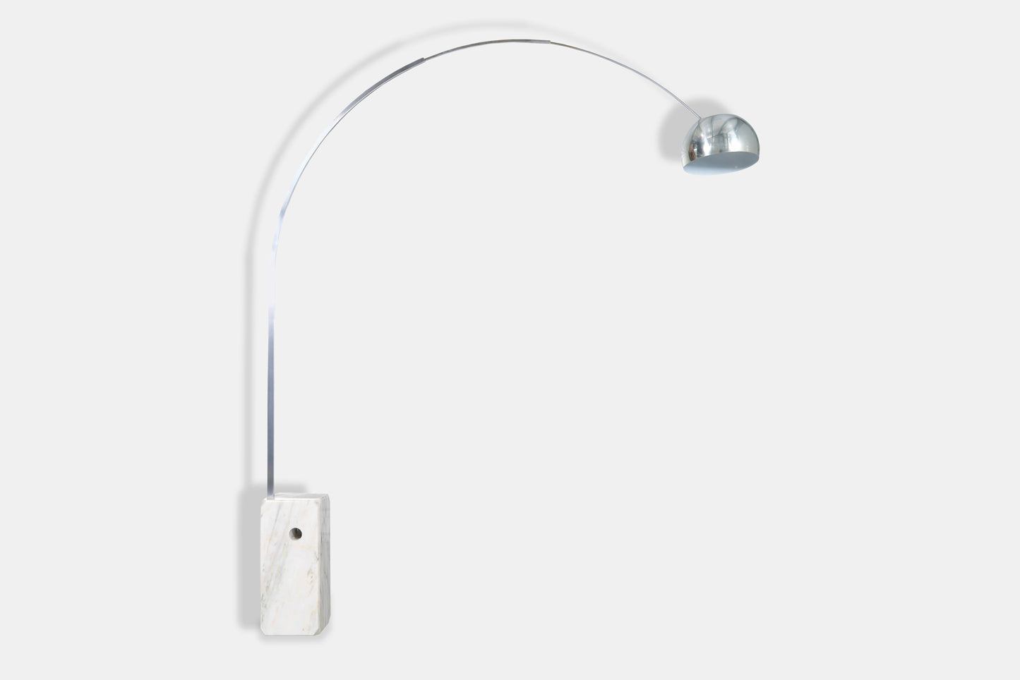 Vintage Italian "Arco" Marble Floor Lamps by Achille and Pier Castiglioni, 1960s