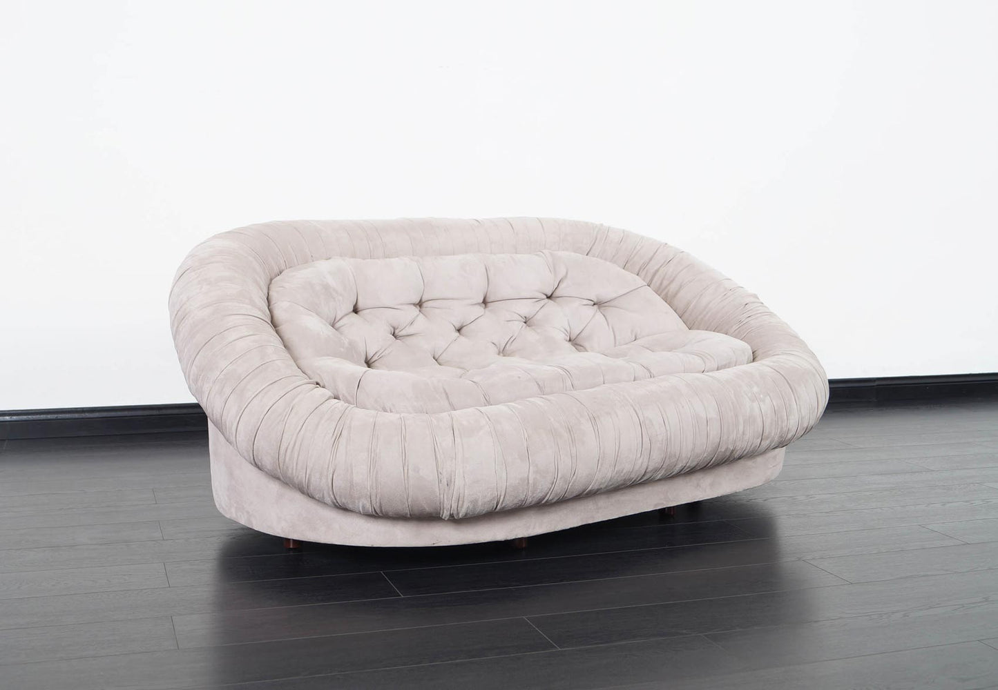 Vintage Italian "Cloud" Loveseat