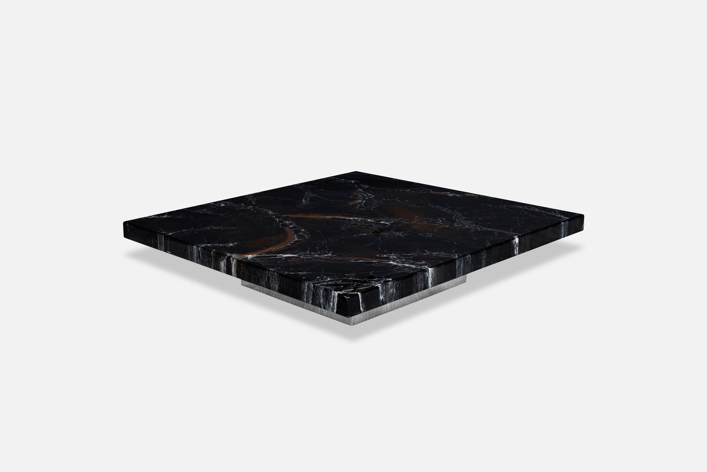 Italian Modernist Faux Marble Cocktail Table by Willy Rizzo