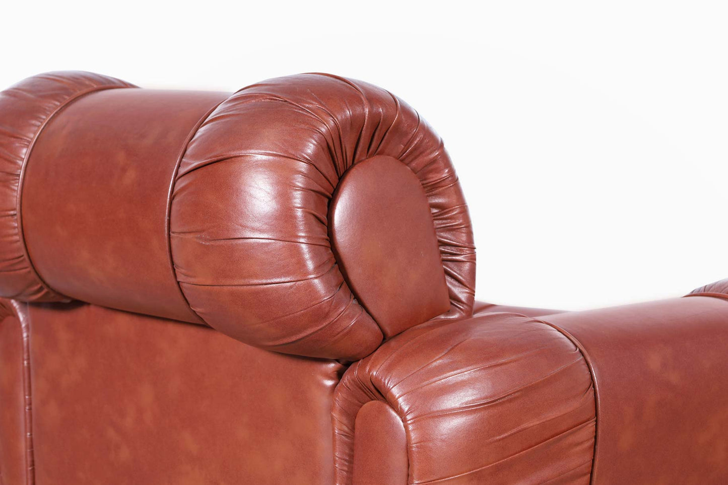 Vintage Italian Leatherette Lounge Chairs