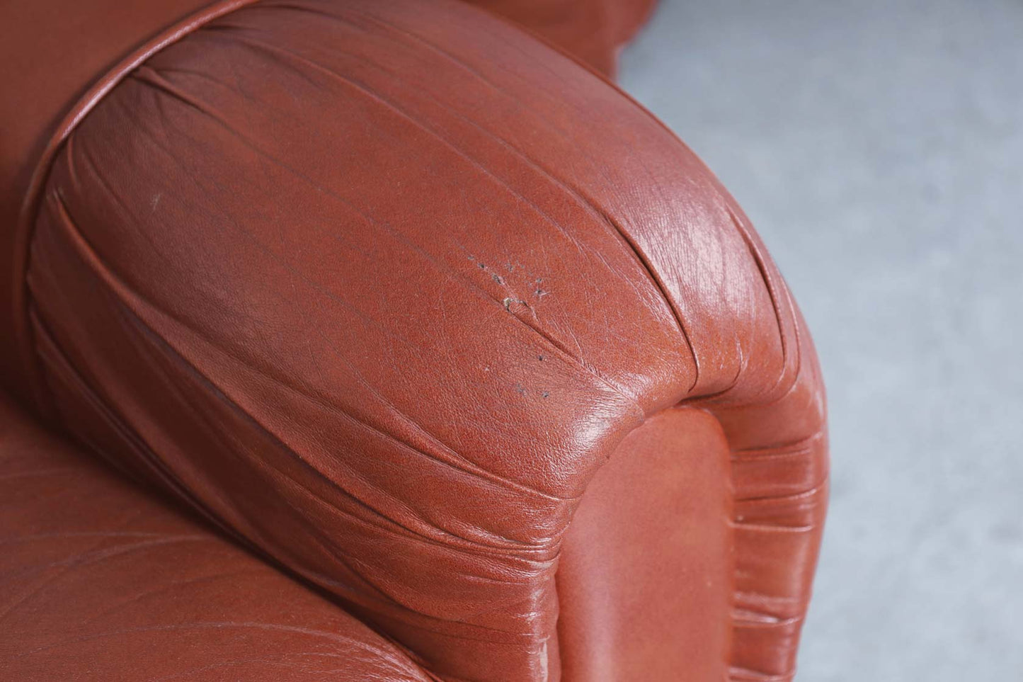 Vintage Italian Leatherette Lounge Chairs