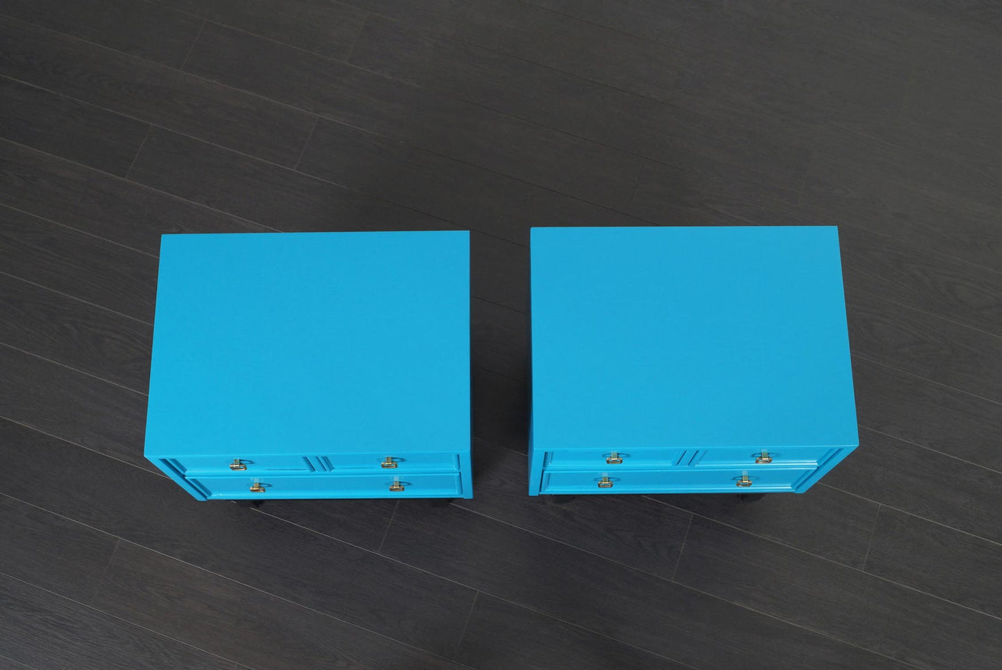 Vintage Lacquered Nightstands by American of Martinsville