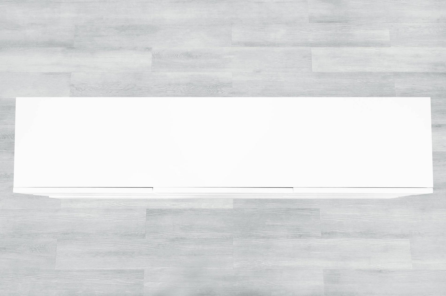 Vintage Lacquered and Brass Modernist Dresser