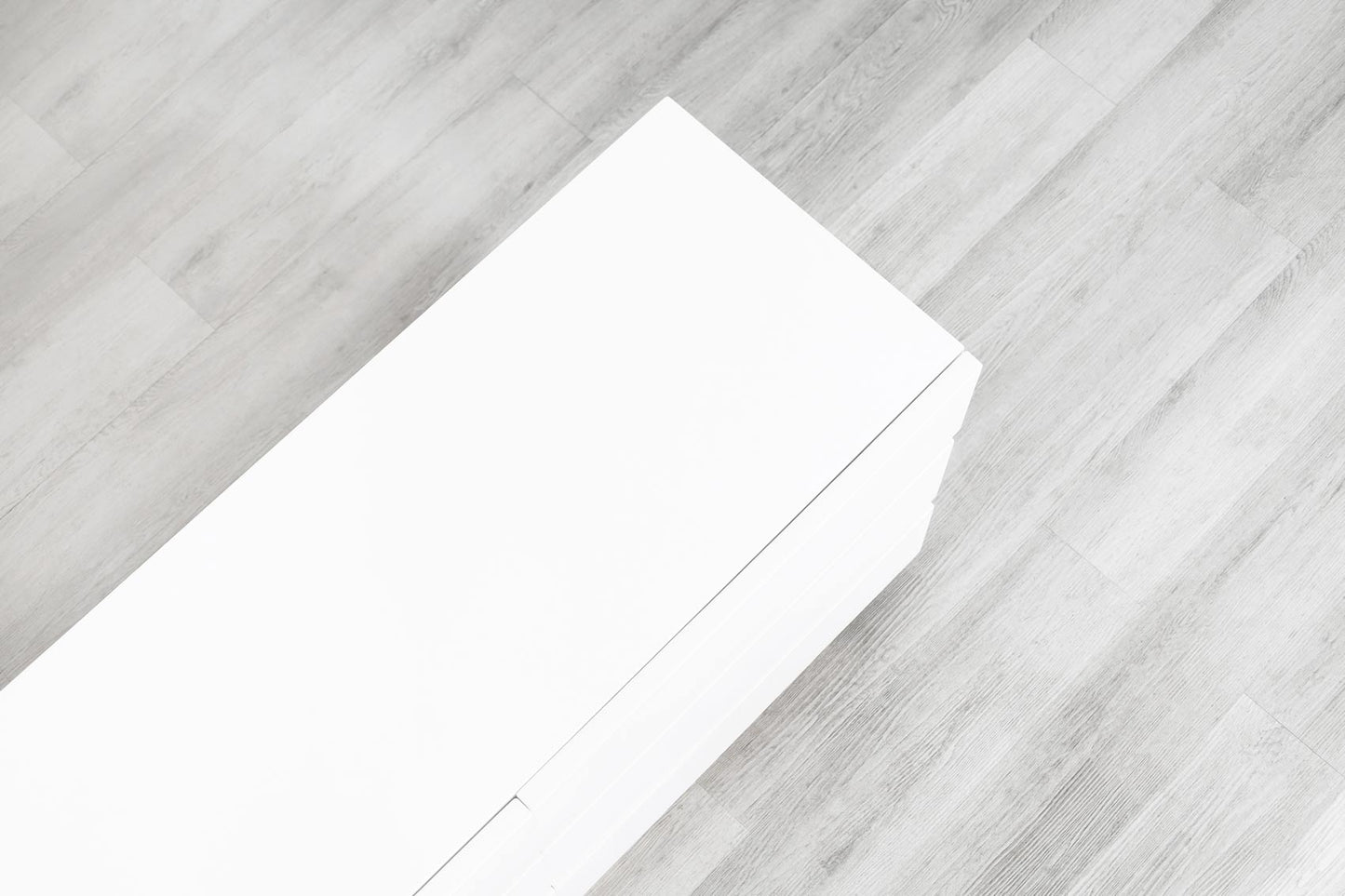 Vintage Lacquered and Brass Modernist Dresser