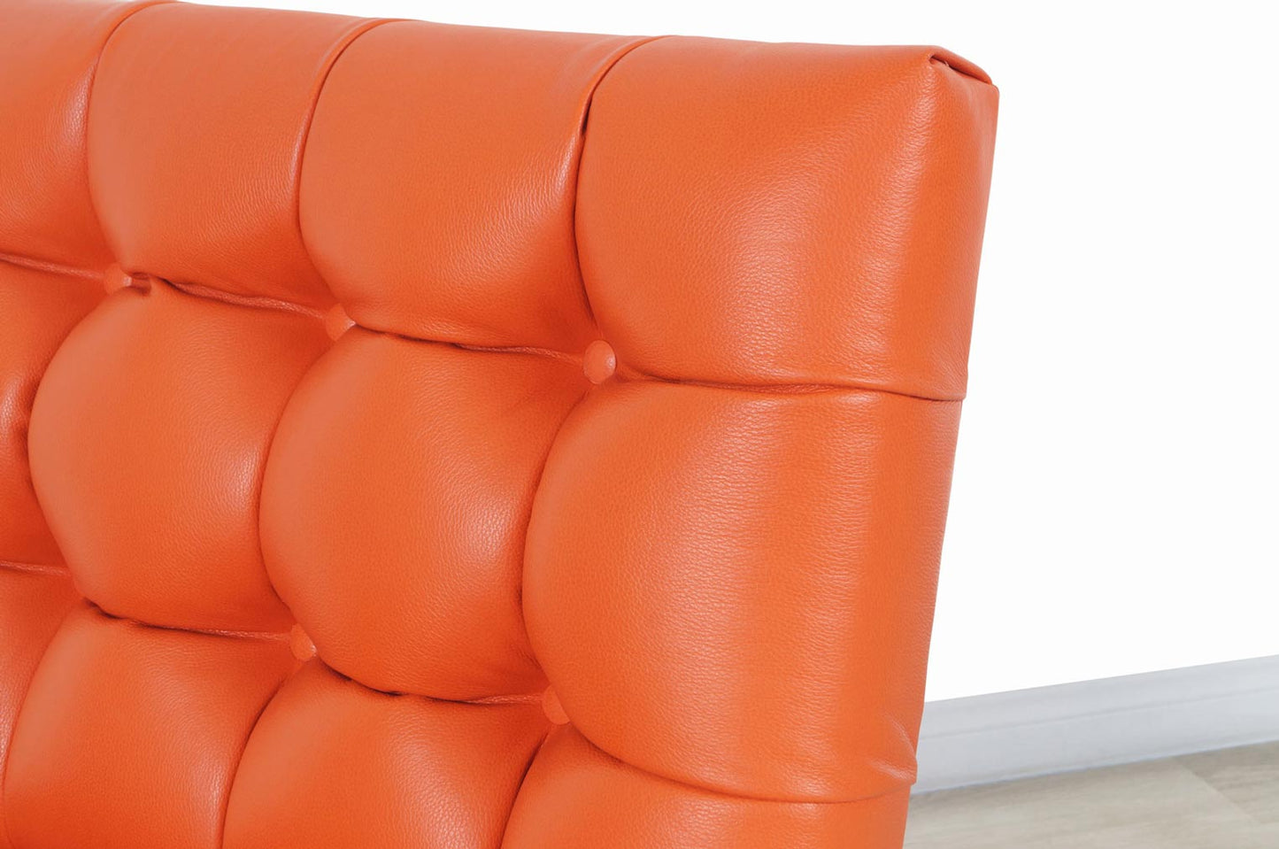 Vintage Leather Slipper Lounge Chairs